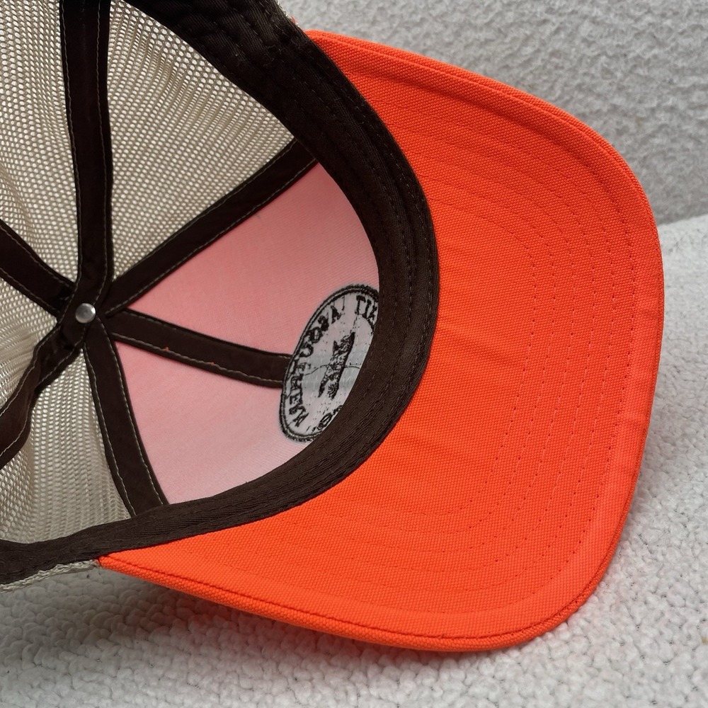 A Southern Lifestyle Co Trucker Hat Snapback Dog Orange Hi-Vis Safety Hunting - Picture 6 of 8